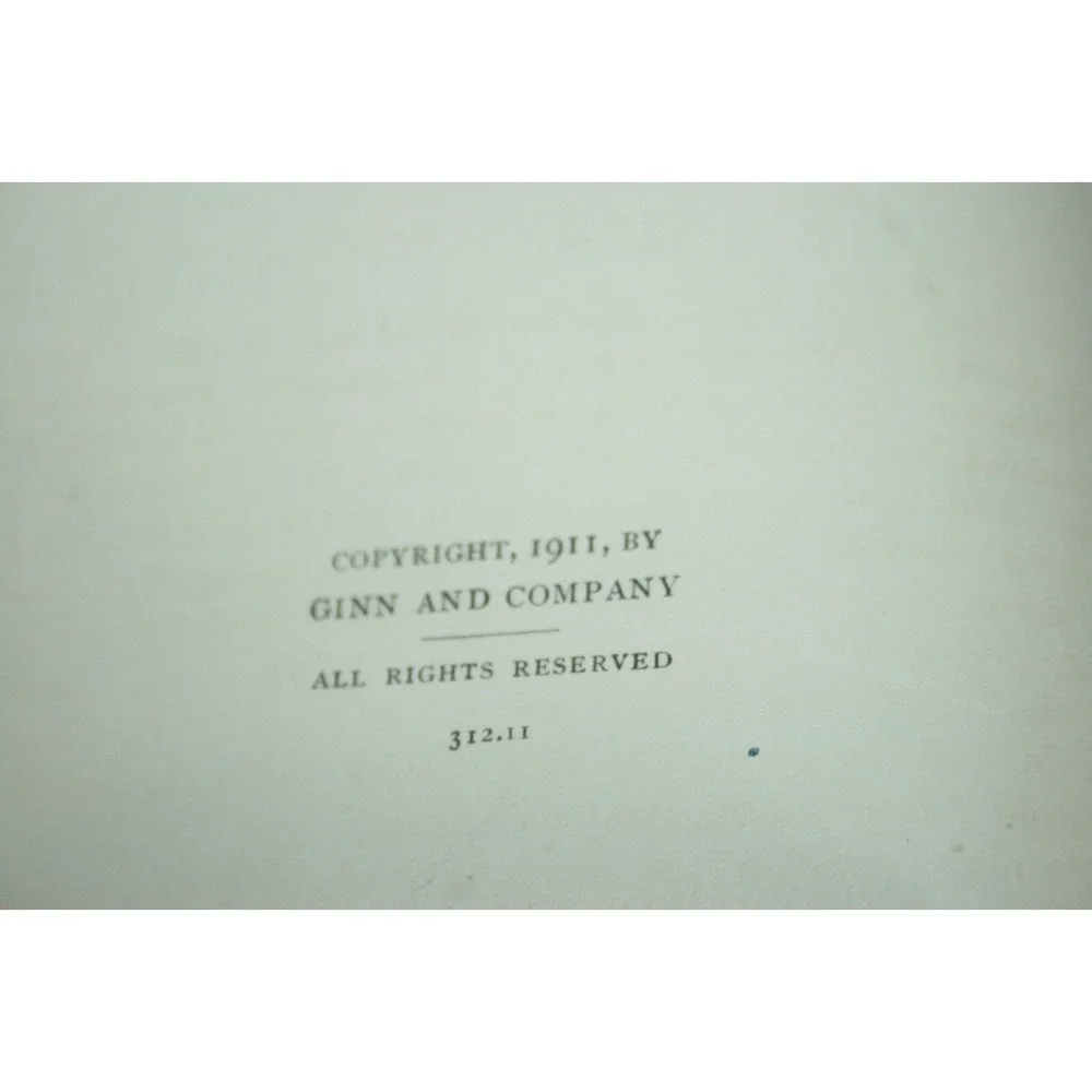 Standard English Classics Treasure Island by‎ Stevenson Edited by Hersey 1911 HC